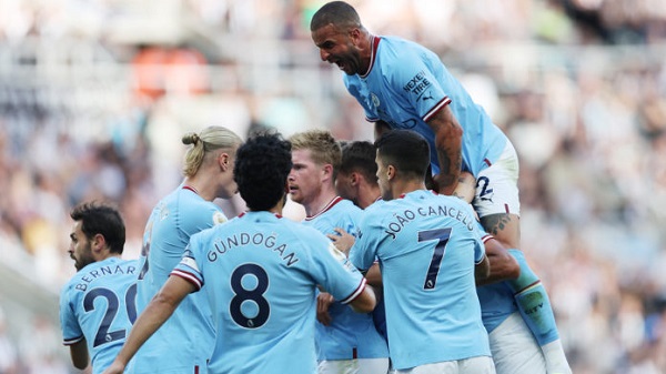 Newcastle And Man City Draw In Six Goal Thriller