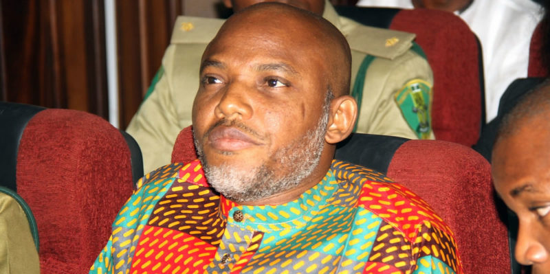 I won’t return to court for trial –Nnamdi Kanu