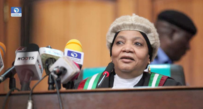 Justice Zainab Bulkachuwa withdraws from Presidential Election Petitions Tribunal