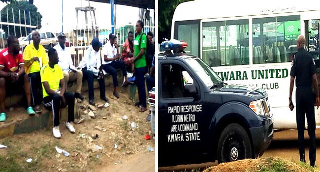 Heavy Security Presence Around Ojota As Organizers Of Hashtag Revolutionnow Vow To Continue Protest Today.