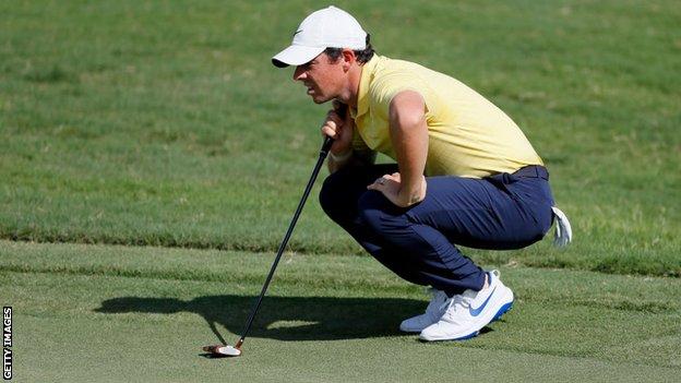 FedEx Cup: Rory McIlroy contends at Tour Championship as Justin Thomas sees lead cut
