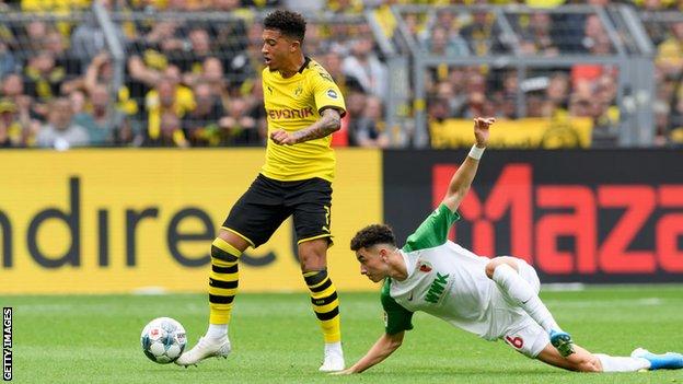 Jadon Sancho: Borussia Dortmund’s England winger agrees new £190k-a-week contract