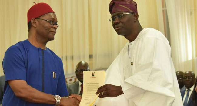 Sanwo-Olu Charges Newly Sworn-In Cabinet Members To Shun Corrupt Practices