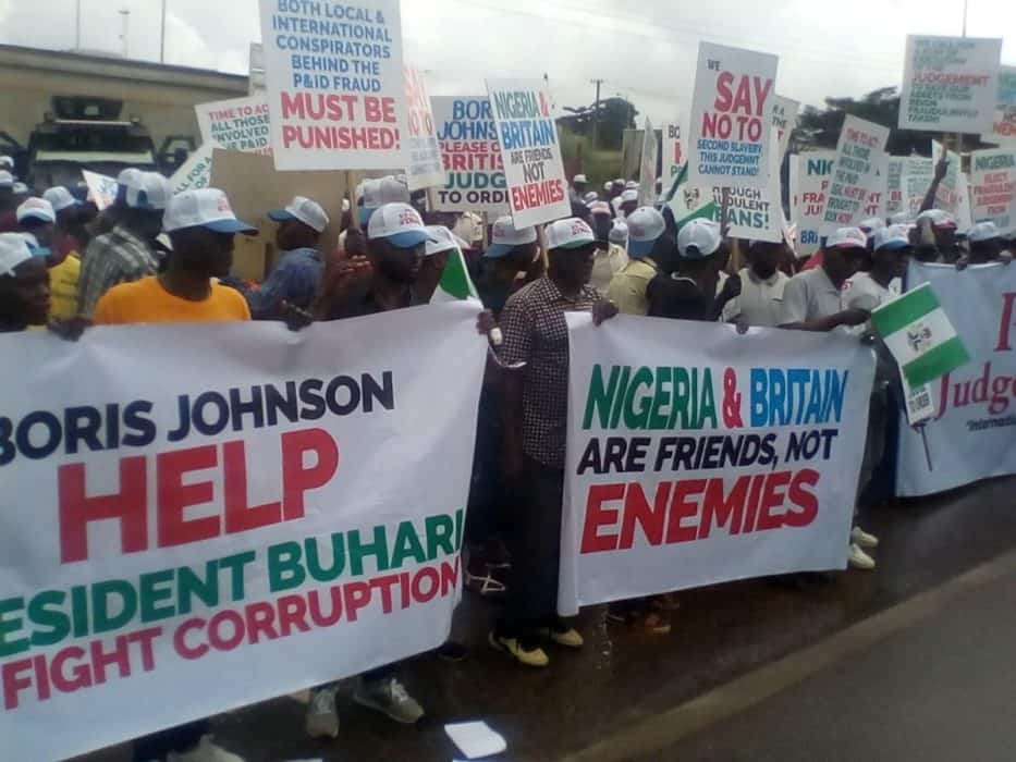 Civil Society Groups Storm British High Commission Over $9.6bn Judgement