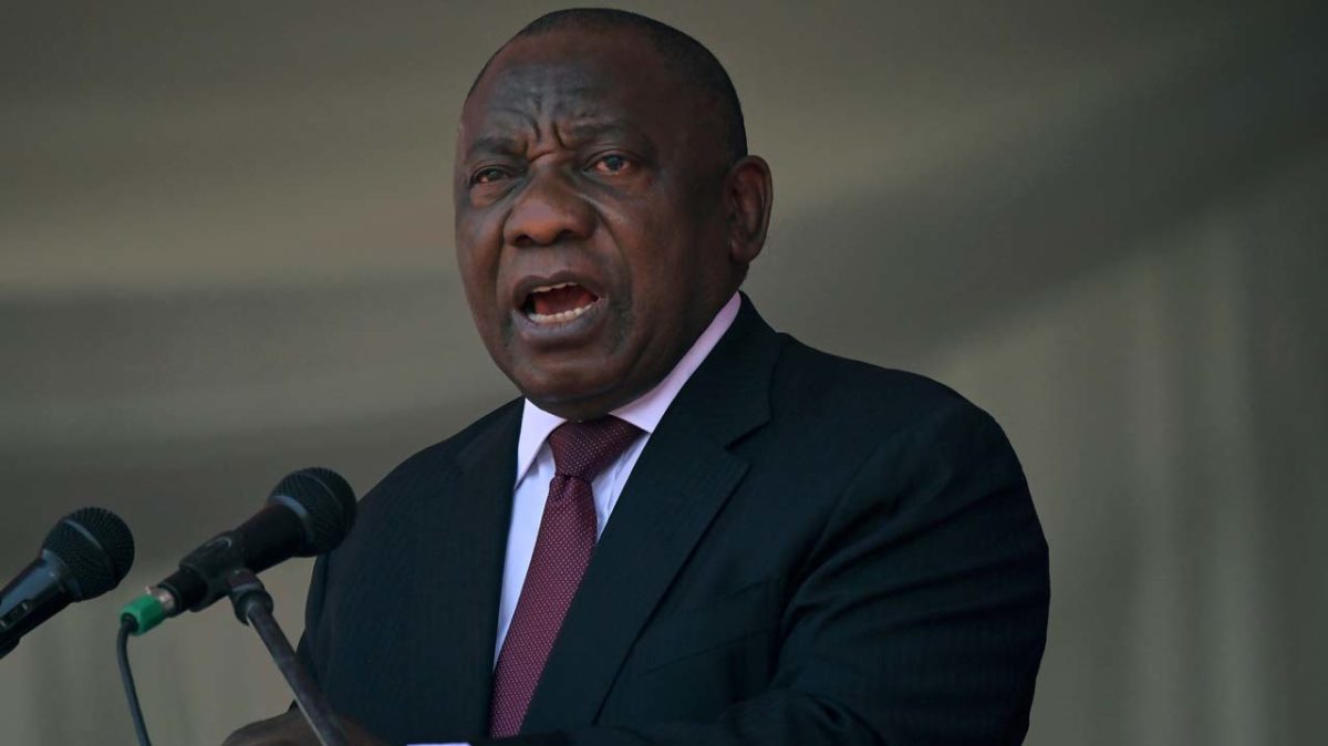 South Africa President Cyril Ramaphosa Apologises To Nigeria Over Xenophobic Attacks.