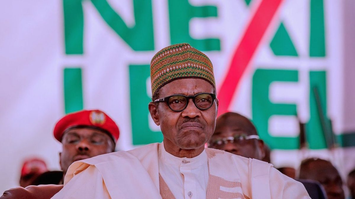 President Buhari Lays Foundation Stone For University Of Transportation In Daura.