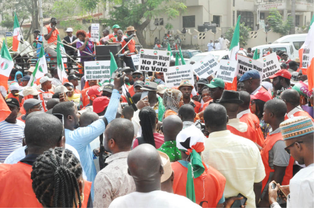 NLC WRITES STATE COUNCILS TO PREPARE FOR AN INDEFINITE STRIKE OVER THE NEW MINIMUM WAGE SAGA.