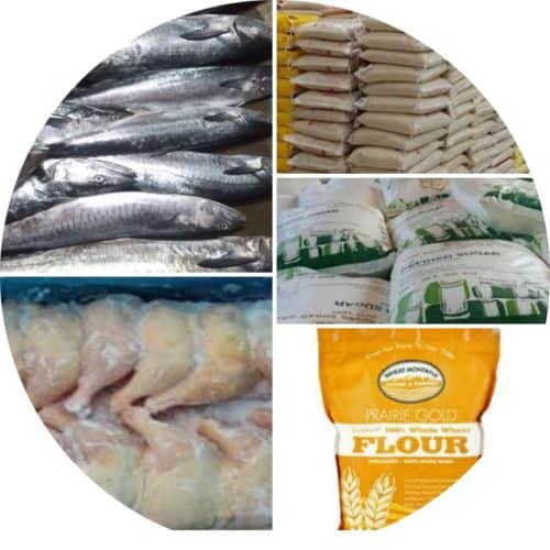 Federal Government Says About N1.3 Trn Has Been Spent On Importation Of Rice, Fish, Sugar And Wheat In The Last 12 Months.