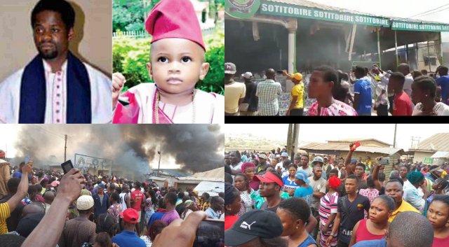 Police Dismiss Report That One-Year-Old Boy Was Exhumed From Church Altar In Akure.