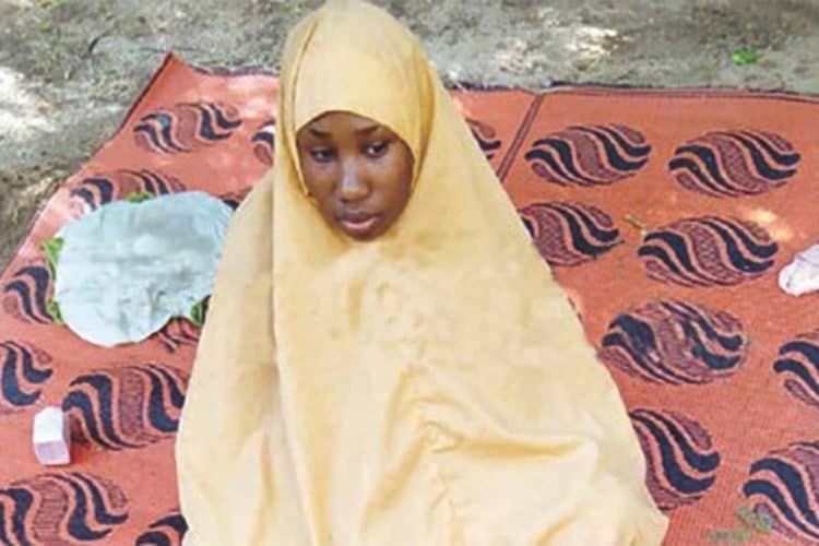 Leah Sharibu’s Father Reacts To The News That His Daughter Has Given Birth.