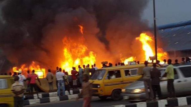 Two Killed As Another Pipeline Explodes In Abule-Egba Area Of Lagos.