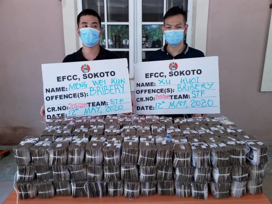 EFCC Arrests Two Chinese For Offering N100m Bribe To Sokoto Zonal Head