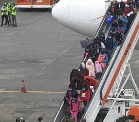 Sixty-nine stranded Nigerians evacuated from Lebanon