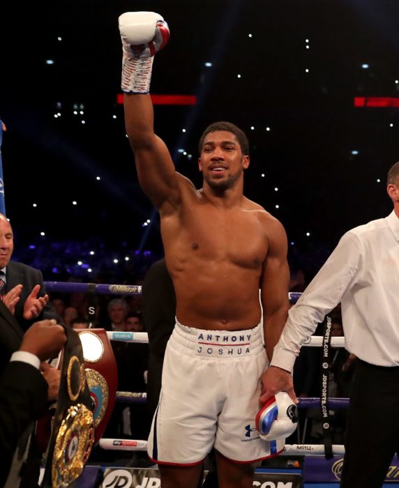 Anthony Joshua brags about next fight