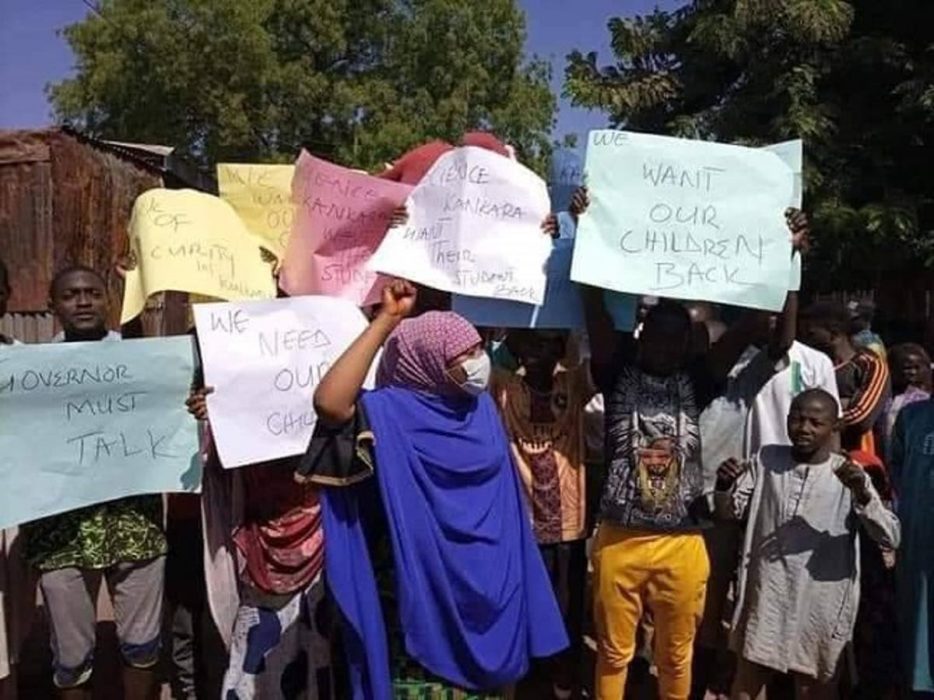 Protest Rocks Katsina Over Kidnap Of Schoolboys