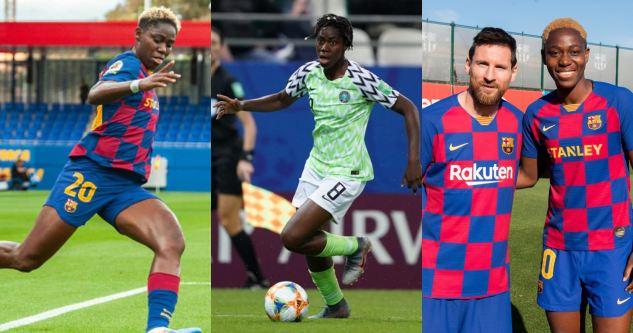 Super Falcons captain Oshoala, nominated for UEFA women’s team of the Year award