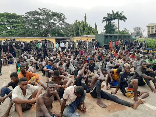 Lagos State Police Command Parades At Least 103 People For Violation Of Covid-19 Orders And Others