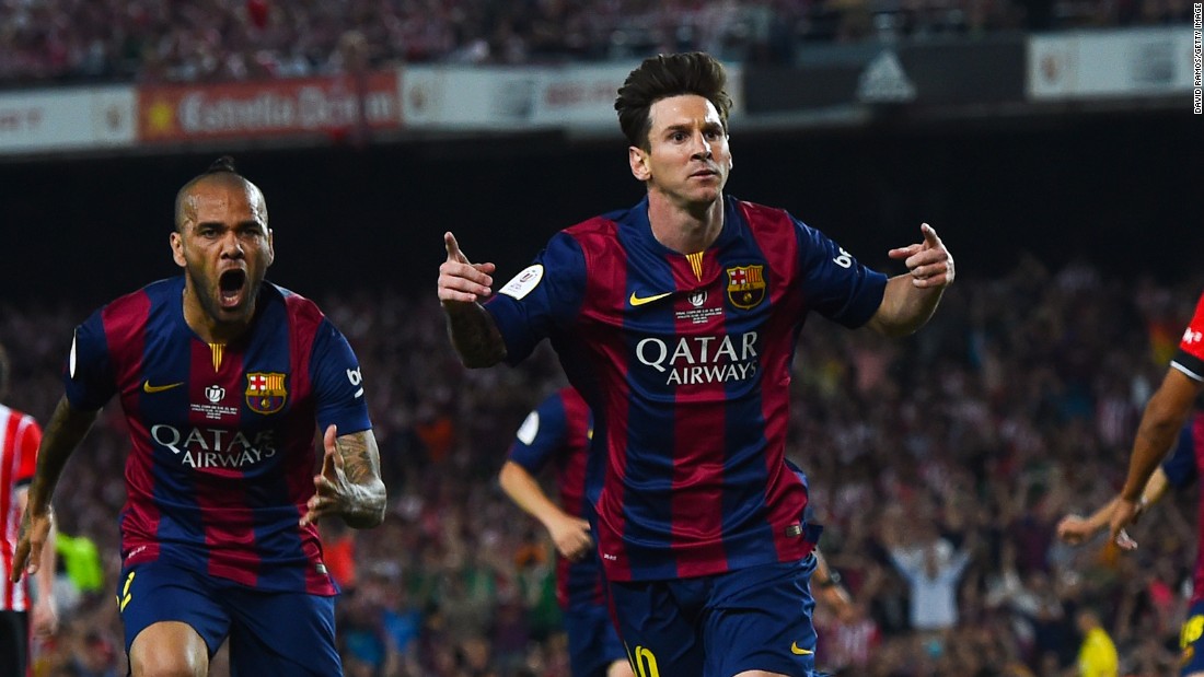 Messi Fires Barcelona To Come-Back Victory In Copa Del Rey