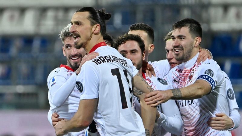 Ibrahimovic Scores Twice As Ac Milan Go Clear At Top Of Seria A Table