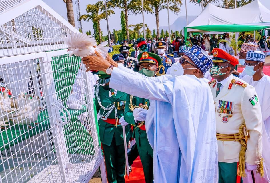 Presidency Explains Why Pigeons Released By Buhari Refused To Fly