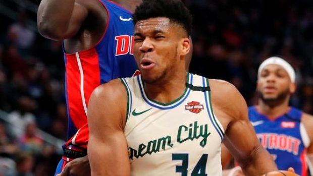 Giannis Antetokounmpo Impressive As The Milwaukee Bucks Defeat Detroit Pistons