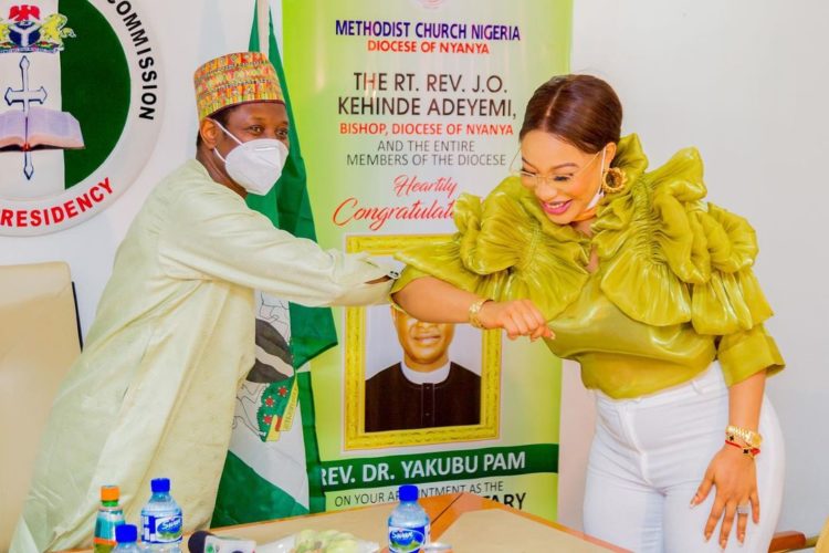 Tonto Dikeh Reacts As NCPC Denies Appointing Her As Peace Ambassador