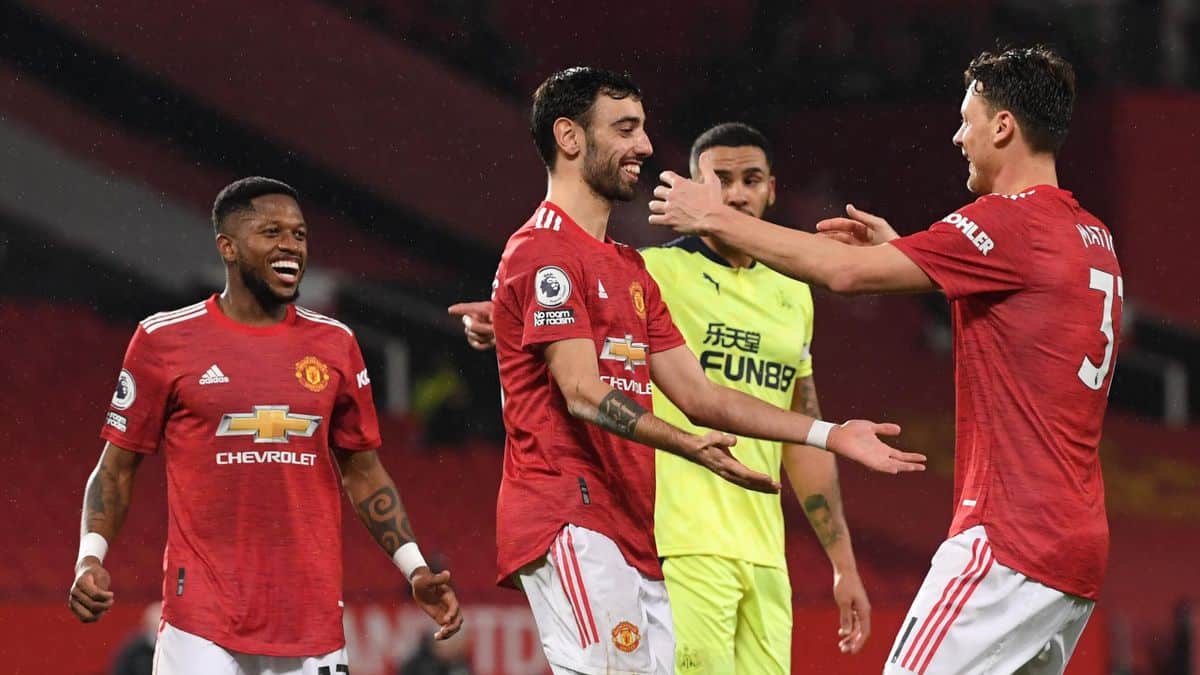 Man Utd Reclaim Second Place After Victory Over Newcastle