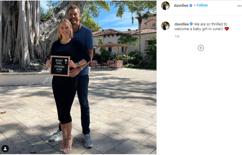 Tennis Star, Caroline Wozniacki Expecting First Child With Husband David Lee