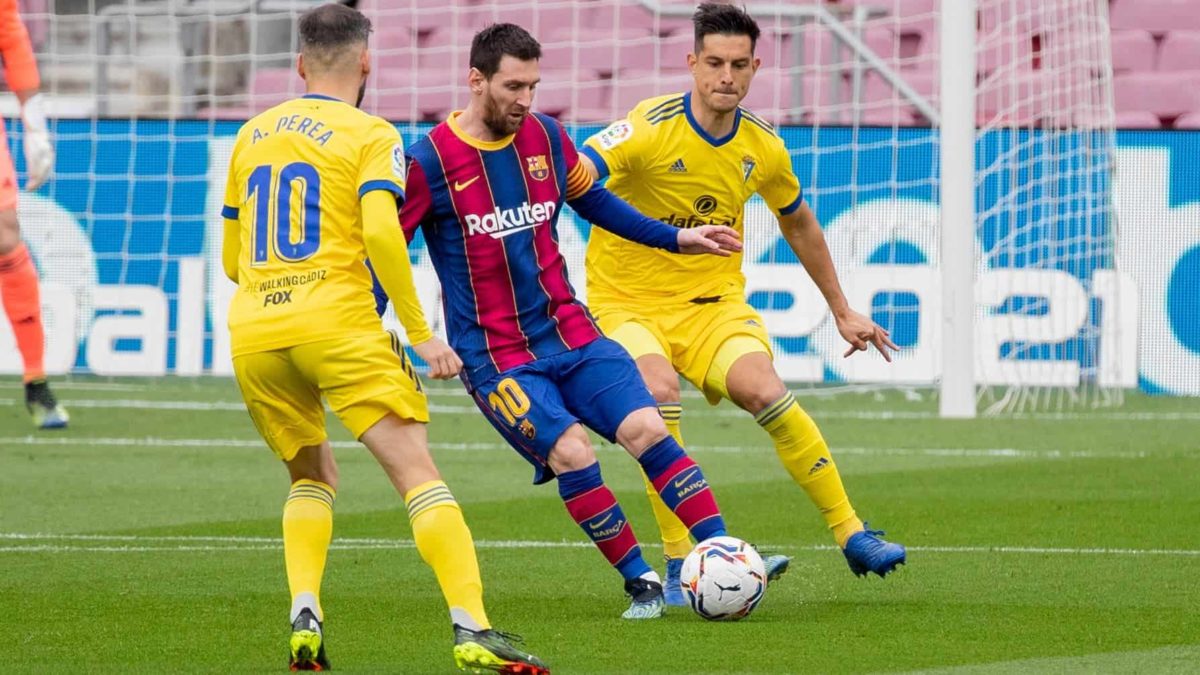 Barcelona Frustrated By Lowly Cadiz