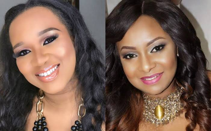 Actress Victoria Inyama And Ubi Franklin’s Baby Mama Sandra Iheuwa Fight Dirty On Instagram