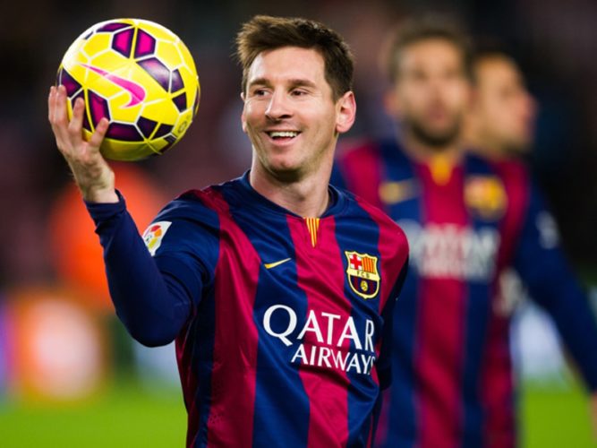 Messi Celebrates Record Barcelona Appearance With Brace Against Sociedad