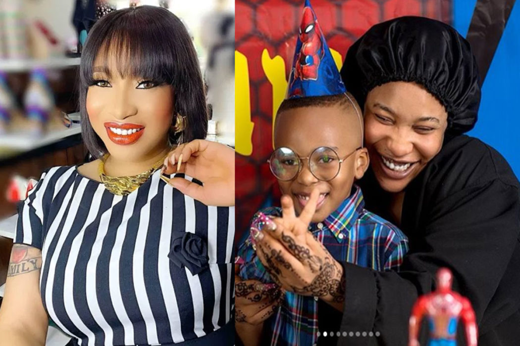 Tonto Dikeh – ‘I’m Singlehandedly Raising My Child Without Help From Any Man’
