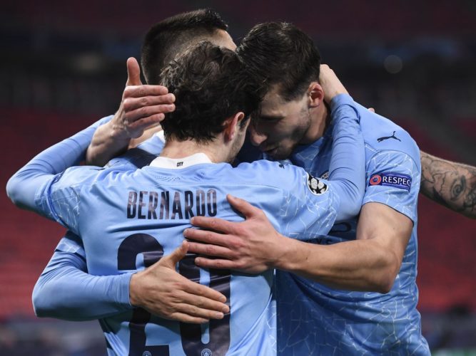 Man City Earn Comfortable First Leg Advantage Over Monchengladbach