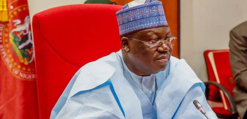 Senate President, AHMAD LAWAN Has Alleged That Drug Barons Are Funding Terrorism And Banditry Across Nigeria
