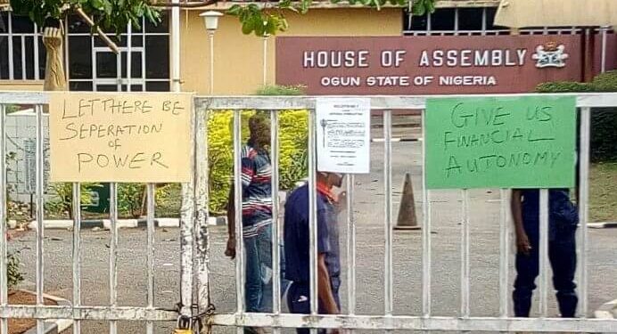 Workers Shut Ogun Assembly Over Non-Implementation Of Financial Autonomy