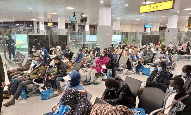 118 Nigerians Stranded In Libya Arrive In Abuja