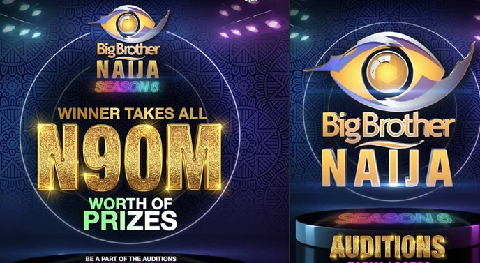 BBNaija Organizers Unveil N90 Million Prize Ahead Of Auditions For Season 6