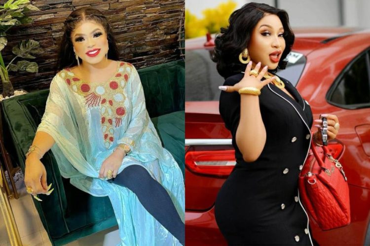 Bobrisky Blocks Tonto Dikeh On Instagram