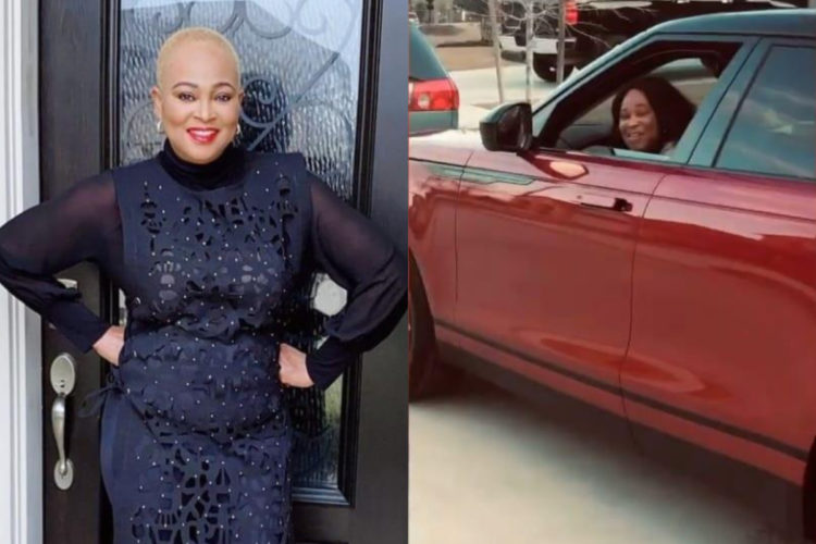 Actress Bukky Wright Gets A Range Rover Velar Gift From Son On Her Birthday