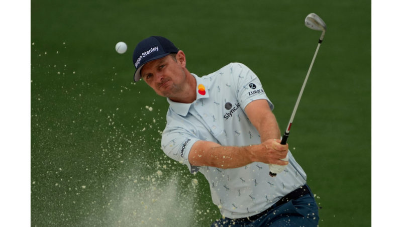 Justin Rose Claims First Round Lead At The Masters