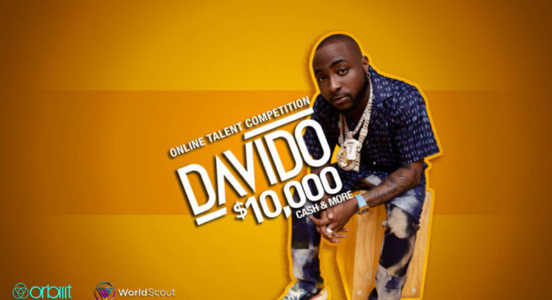 Davido Celebrates 10 Years In The Game With $10,000 Talent Hunt