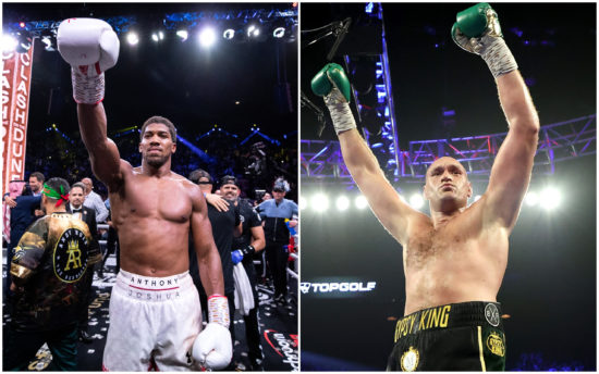 Anthony Joshua And Tyson Fury To Fight In A ‘Specially-Built Stadium In Saudi Arabia’