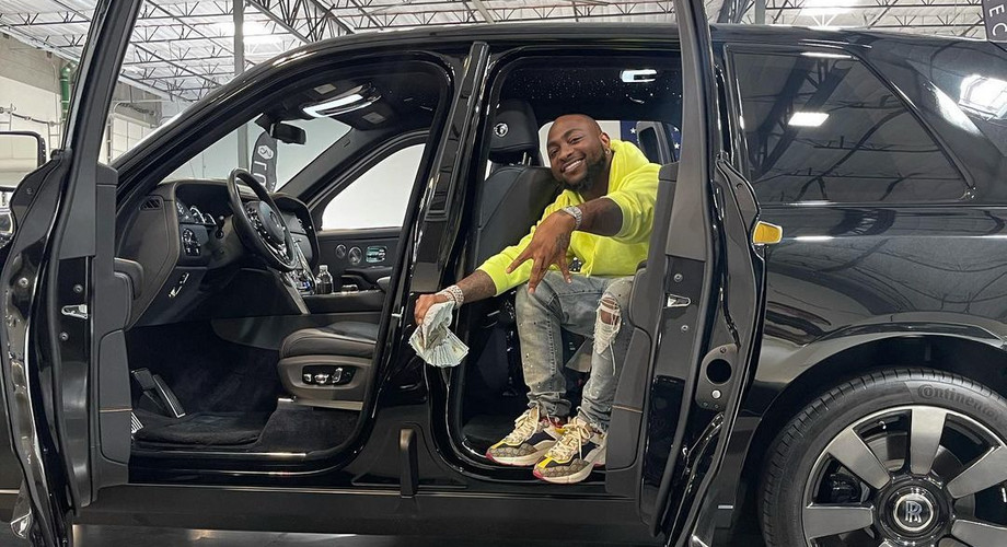 Davido Buys Rolls Royce Worth N183M