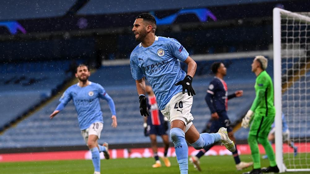 Mahrez Double Sends City To Maiden UCL Final