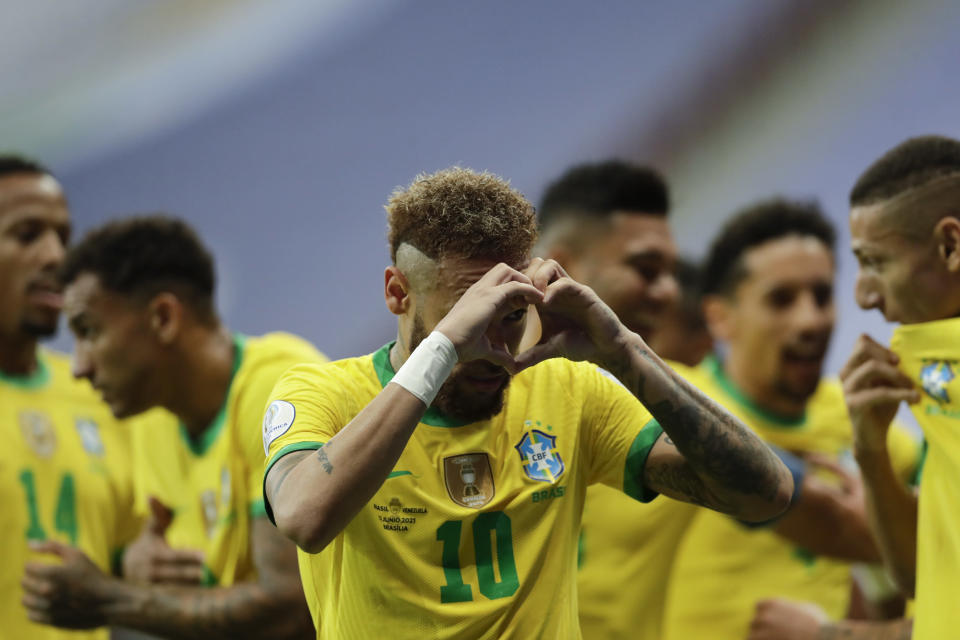 Neymar Fires Brazil To Second Win At Copa America