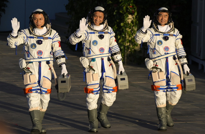 China Launches First Astronauts to New Space Station