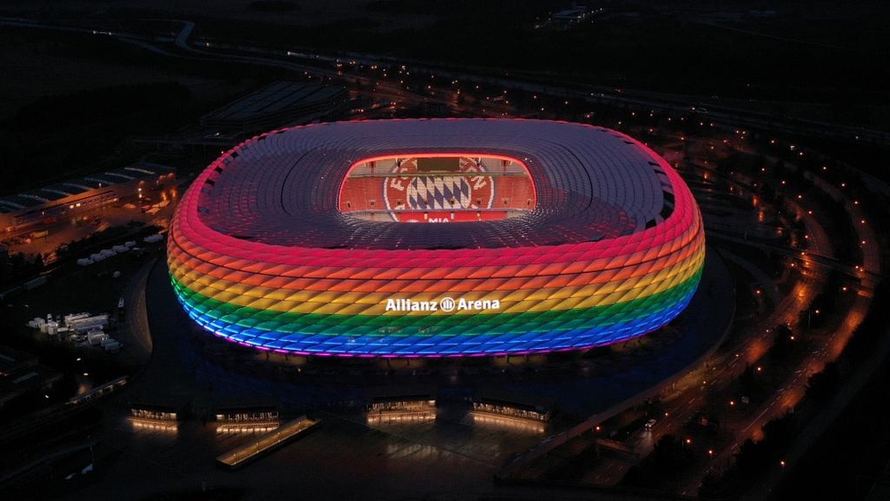 UEFA Rejects Request To Light Up Allianz Arena With Rainbow Colours