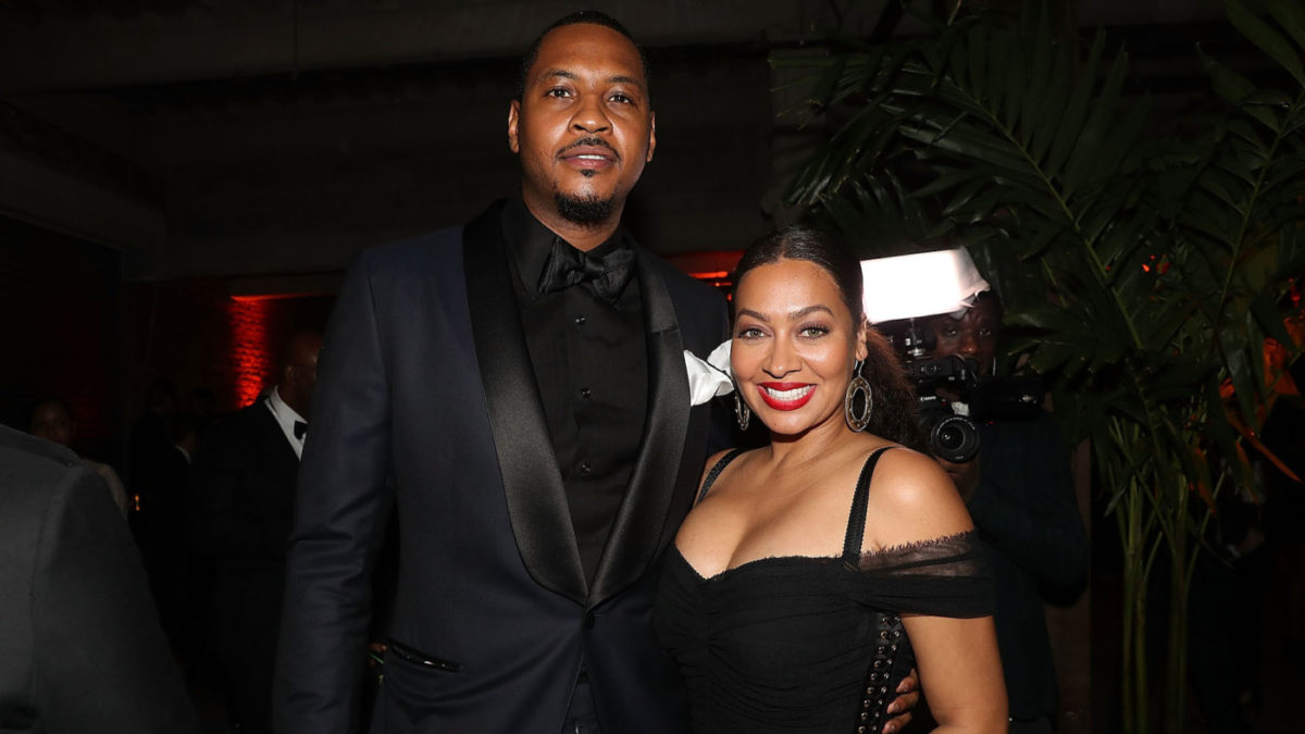 Media Personality La La Anthony Reportedly Files For Divorce From NBA Star Husband Carmelo Anthony