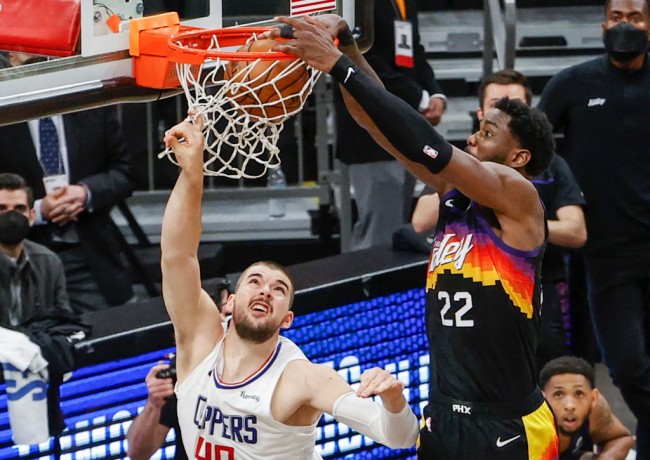 Deandre Ayton’s Dunk Seals 104-103 Phoenix Suns Win Against LA Clippers In NBA Playoffs