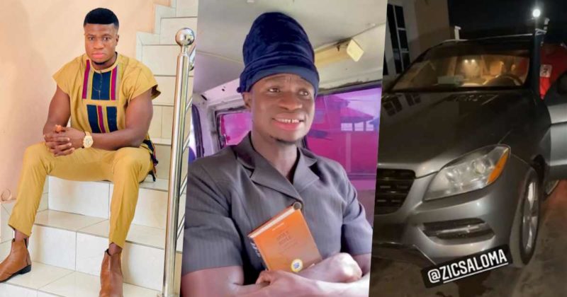 Instagram Comedian Zicsaloma Buys Mercedes Benz SUV